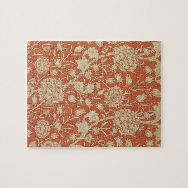 Tulpantapetdesign, 1875 pussel (Horisontell)