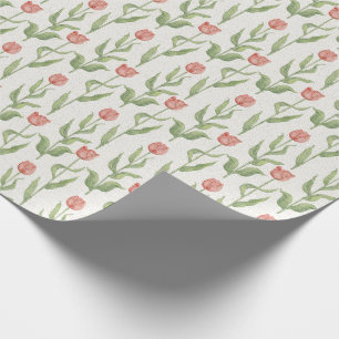 Tulpanträdgårdmönster Presentpapper