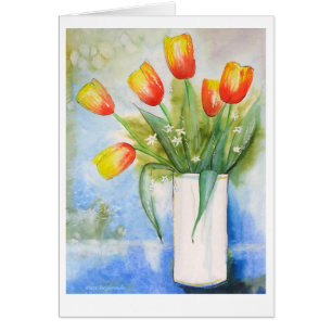 Tulpen Hälsningskort
