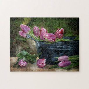 Tulpen Stillleben Pussel
