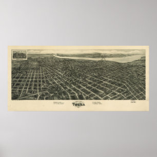 Tulsa 1918, det reko fågelögat beskådar den poster