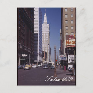 Tulsa 1952-vykort vykort