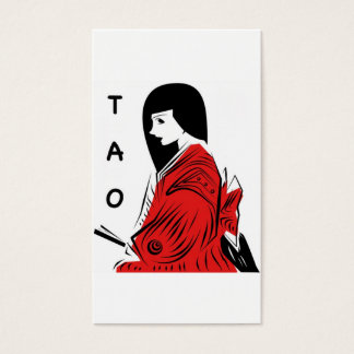 Tulsa Anime Card 2 version Visitkort