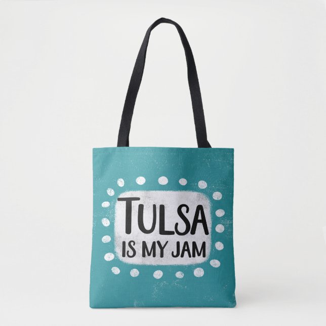 Tulsa är min Sylt-tote-bag Tygkasse (Framsida)