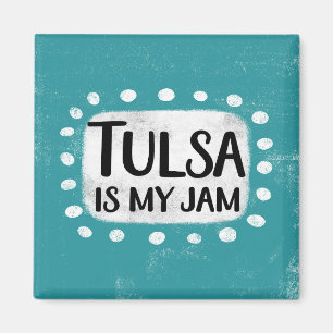 Tulsa är mitt Sylt-kylskåp, magnet