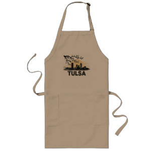 Tulsa City Oklahoma USA Långt Förkläde