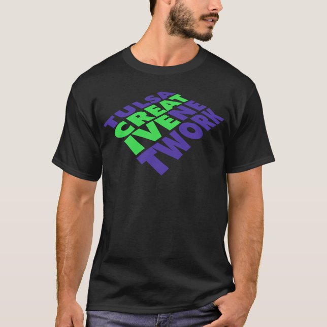 Tulsa kreativskjorta t-shirt (Framsida)