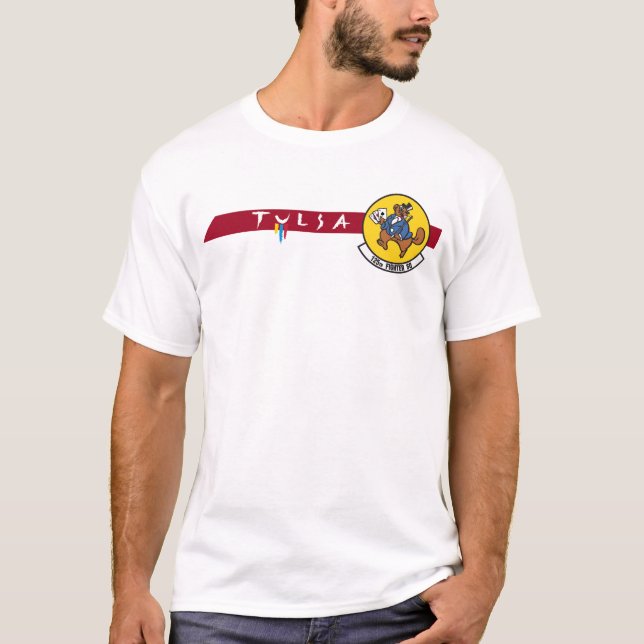 Tulsa Luft nationalgarde T T-shirt (Framsida)