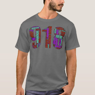 Tulsa och 918 t shirt