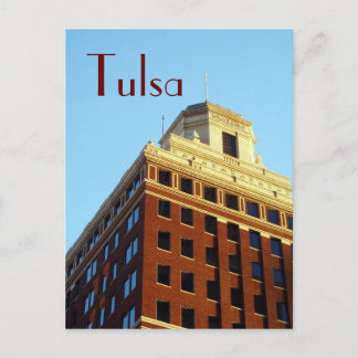 Tulsa OK-vykort Vykort
