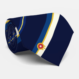 Tulsa (Oklahoma) City flagga Neck Tie Slips