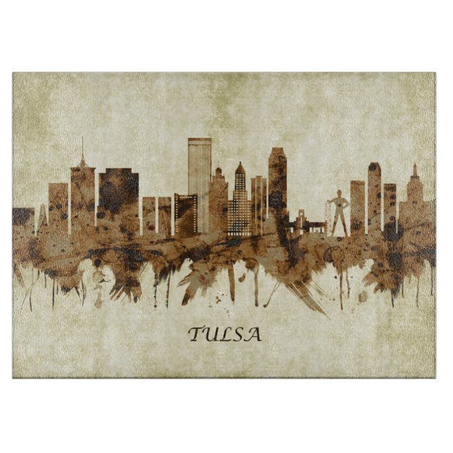Tulsa Oklahoma Cityscape (Framsidan)