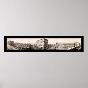Tulsa Oklahoma foto 1910 Poster