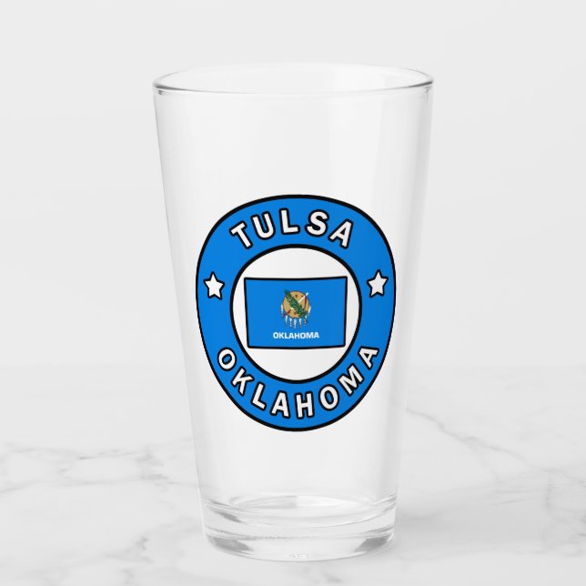 Tulsa Oklahoma Glaskopp (Framsida)