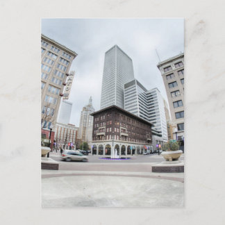 Tulsa oklahoma i centrala staden vykort