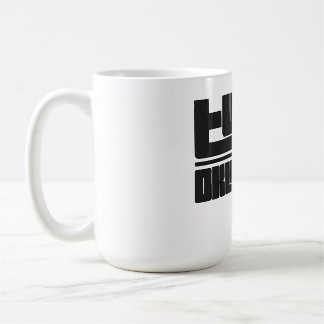 Tulsa - Oklahoma Kaffemugg (Vänster)