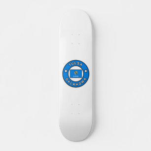 Tulsa Oklahoma Mini Skateboard Bräda 18,5 Cm