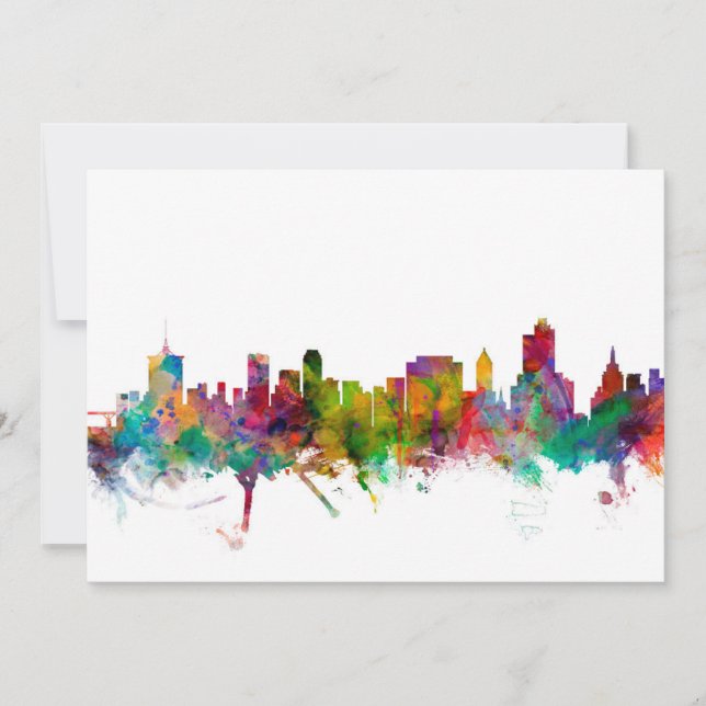 Tulsa Oklahoma Skyline (Framsida)