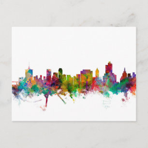 Tulsa Oklahoma Skyline Vykort