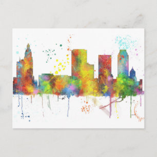 TULSA, OKLAHOMA SKYLINE VYKORT