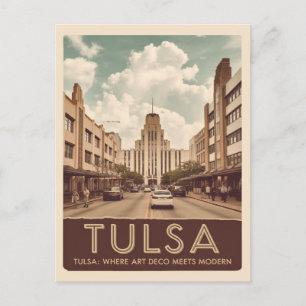 Tulsa, Oklahoma Vykort