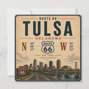 Tulsa Route 66 Resekoordinater Inbjudan