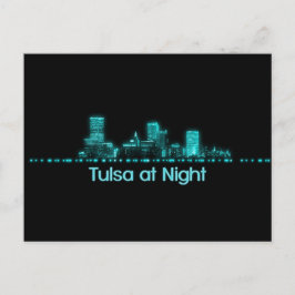 Tulsa Skyline Vykort
