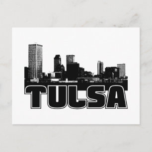 Tulsa Skyline Vykort