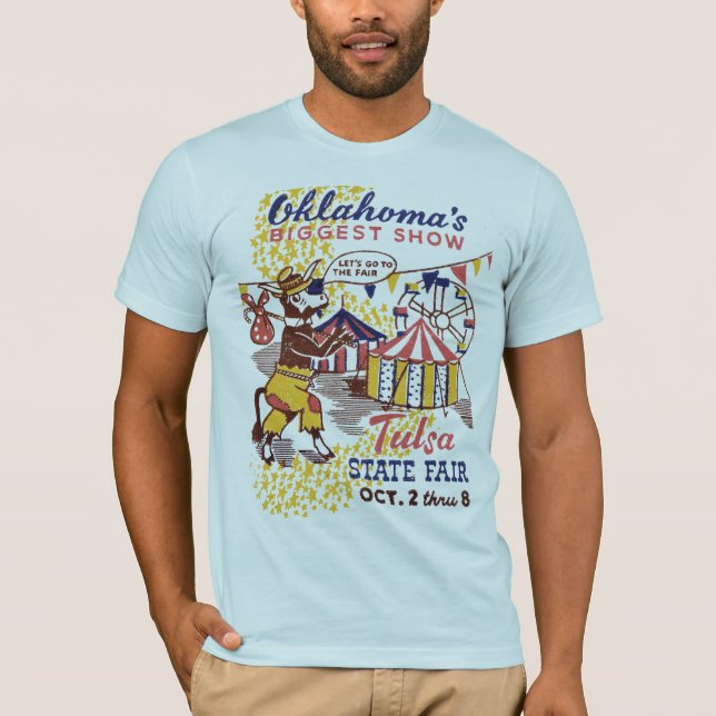Tulsa statlig mässa t-shirt (Framsida)