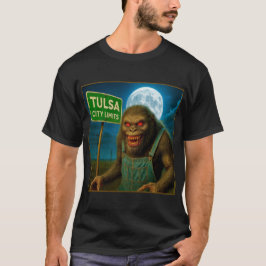 TULSA T-SHIRT - "SKRÄCKEN KOMMER ÖVER TULSA"