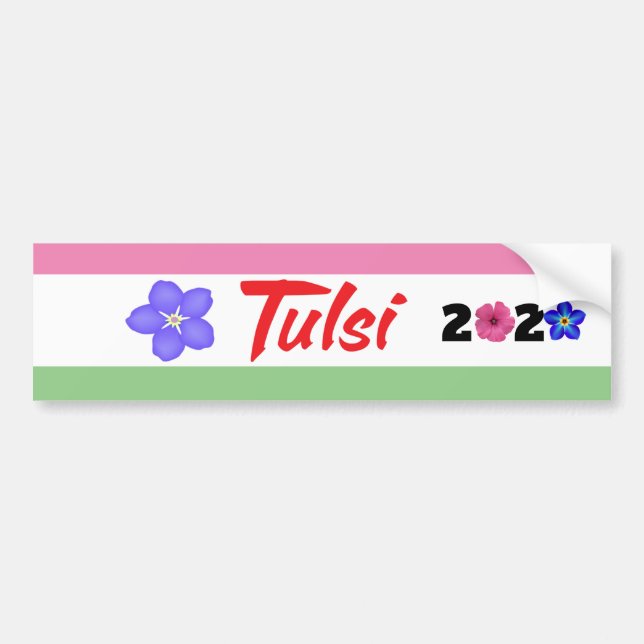 Tulsi 2020 bildekal (Framsidan)
