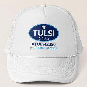 Tulsi 2020 kampanjpresidentkandidat keps