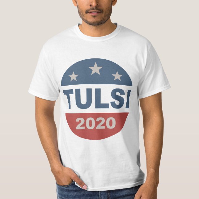 Tulsi Gabbard 2020 för president T Shirt (Framsida)