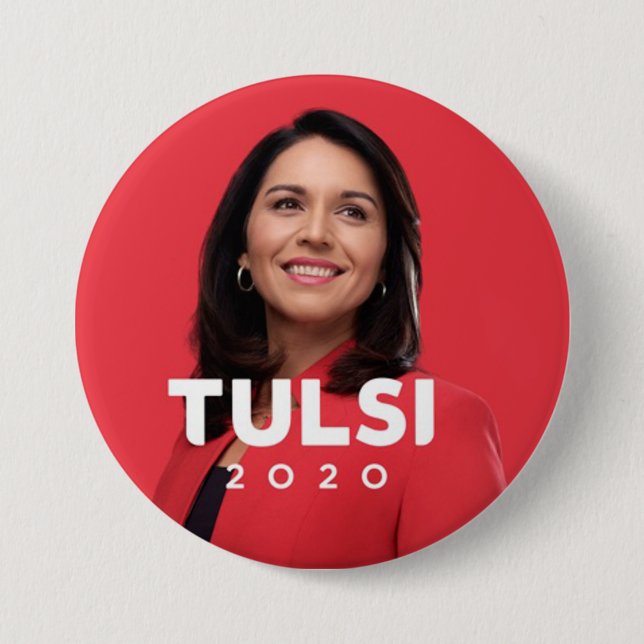 Tulsi Gabbard 2020 Knapp (Framsida)