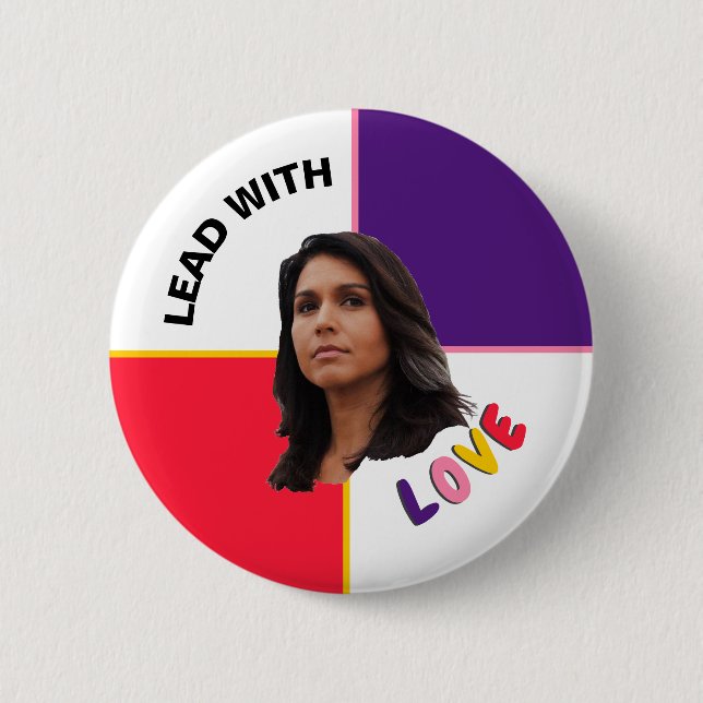 Tulsi Gabbard 2020 Knapp (Framsida)