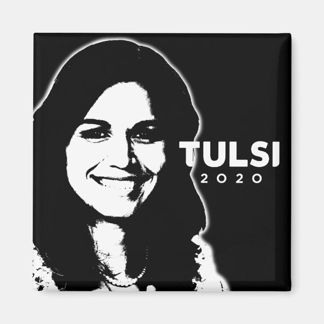 Tulsi Gabbard 2020 Magnet (Framsidan)