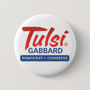 Tulsi Gabbard för kongress Knapp