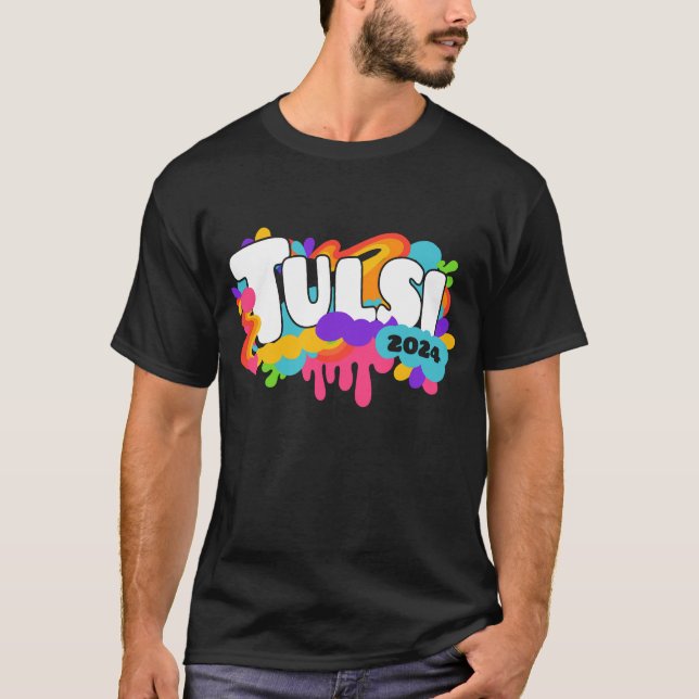 Tulsi Gabbard för president 2024 Retro T Shirt (Framsida)