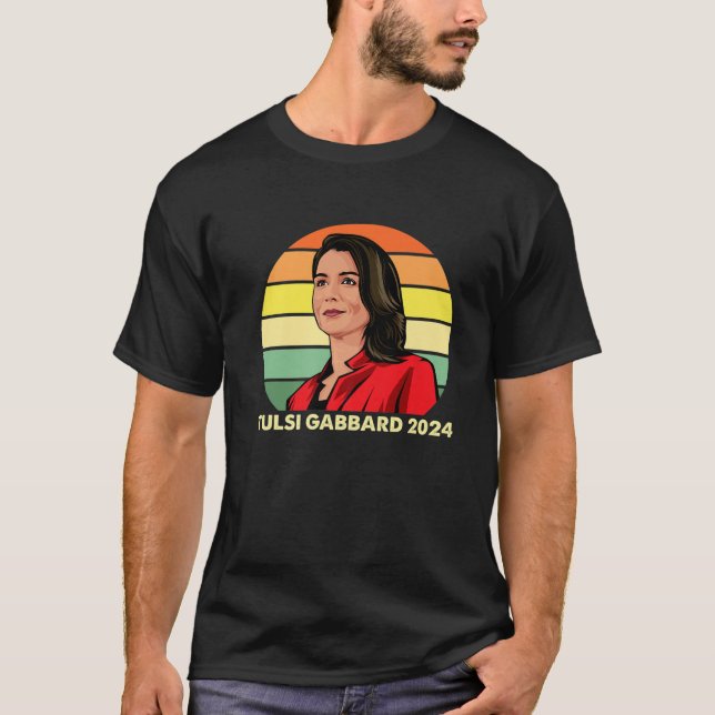 Tulsi Gabbard inför 2024 års president T Shirt (Framsida)