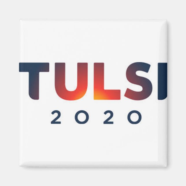 Tulsi Gabbard till president 2020 Magnet (Framsidan)