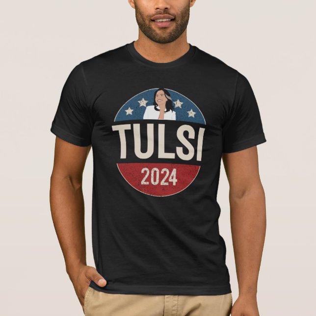 Tulsi Gabbard till president 2024 T Shirt (Framsida)