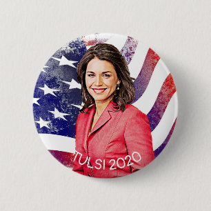 Tulsi Gabbard till presidentvalet 2020 Knapp