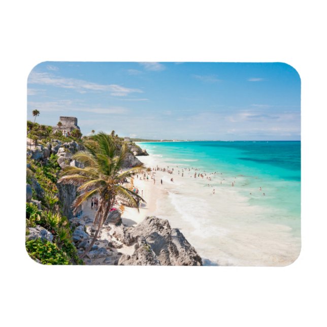 Tulum Beach Magnet (Horisontell)