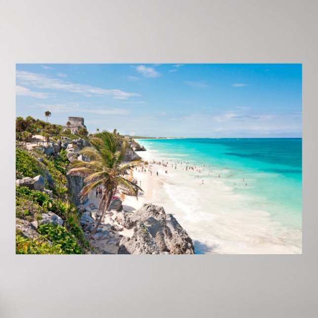 Tulum Beach Poster (Framsidan)
