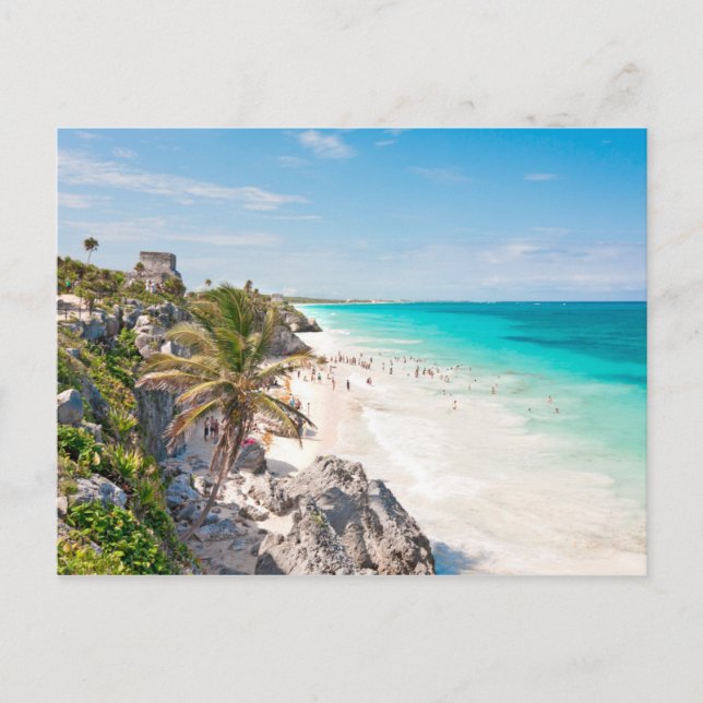 Tulum Beach Vykort (Framsida)