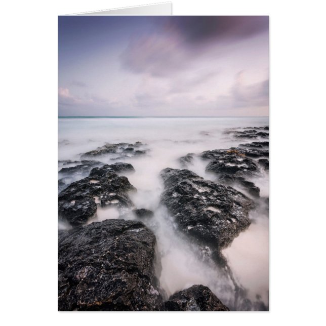 Tulum Lava Beach Hälsningskort (Framsidan)