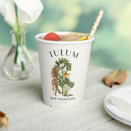 Tulum Leopard Tropical Bachelorette Helg