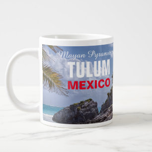 Tulum Mayan Pyramids Jumbo Mugg