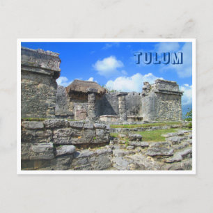 Tulum - Mayan Ruins Postcard Vykort