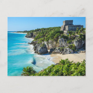 Tulum Mayan Ruins Vykort